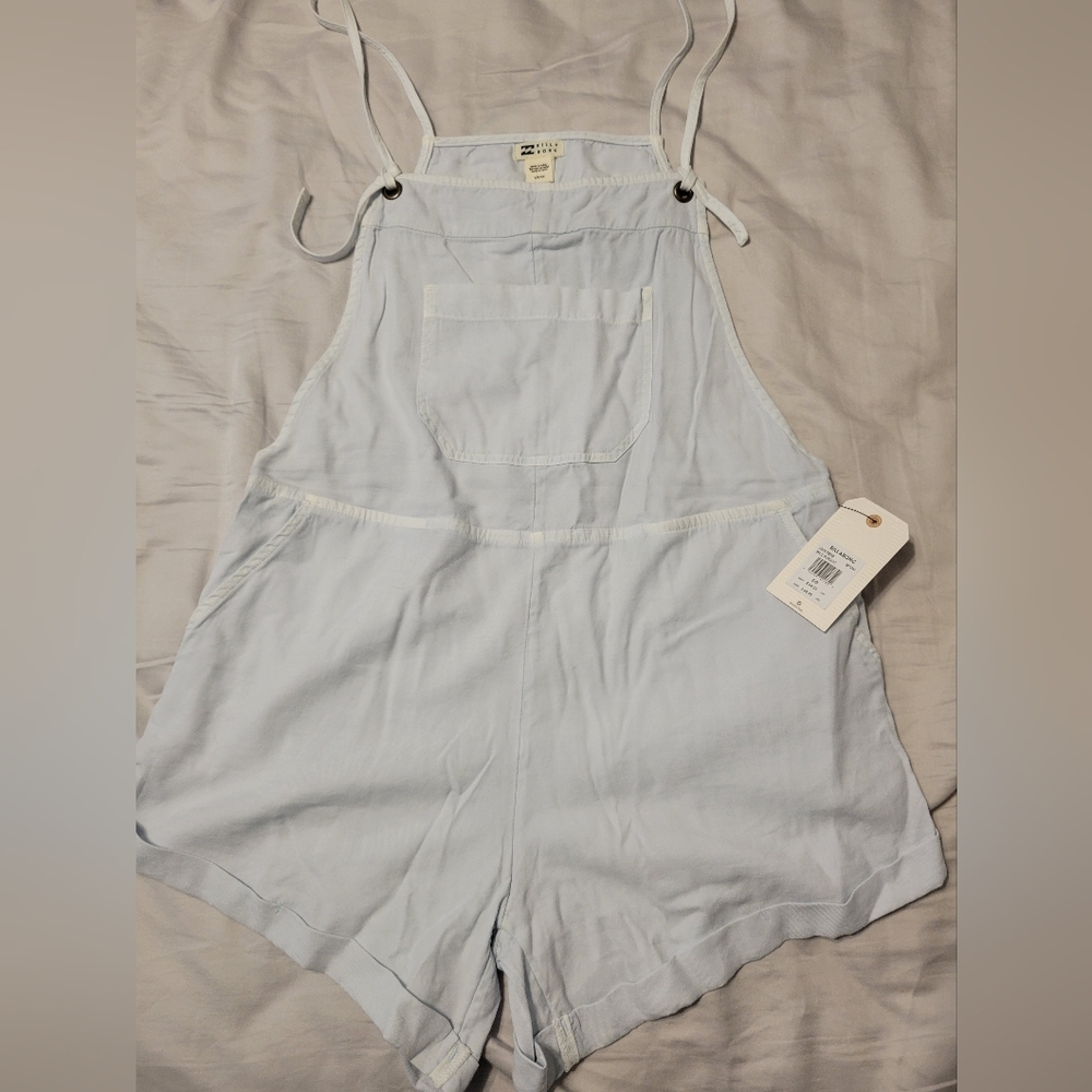 Billabong blue romper New with tags